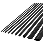 Tub termocontractabil 5mm/0.5m negru 1buc Rebel NAR0248.1-0.5