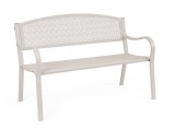 Cumpara ieftin Banca gradina otel bej Lizette 123x55x84 cm