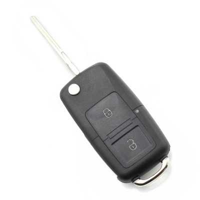 Volkswagen - Carcasă cheie tip briceag, cu 2 butoane - CARGUARD foto