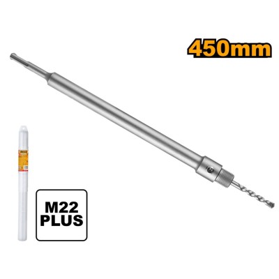 Adaptor prelungitor sds max la burghiu cu mandrina - Ingco HCBA14501 foto