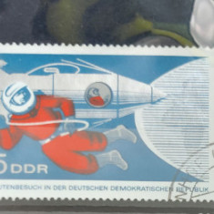 TS21 - Timbre serie DDR - 1965 Mi 1138-40 Cosmos