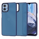 Husa pentru Motorola Moto E22i / E22, Techsuit, HaloFrost, Bleumarin