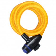 Cablu antifurt Oxford Cable Lock, 1800m x 12mm, galben