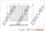 Dr!ve+ DP1110.12.0085 Filtru, aer habitaclu