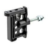 Izolator banda gard, plastic, UV rezistent, M6, 10-40mm latime, pentru gard electric