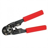 Cleste de sertizare RJ45, dezizolare si taiere, Value 25.99.8791