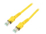 Patch Cord S/FTP Cat6a Galben 3m 27AWG