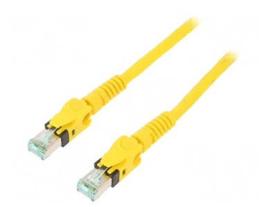 Patch Cord S/FTP Cat6a Galben 3m 27AWG foto