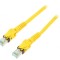 Patch Cord S/FTP Cat6a Galben 3m 27AWG