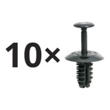 Set 10 clema fixare plastic Audi A1, A3, A4, A5, A6, A7, A8, Q2, Q3, Q5, Q7, Q8, Seat Arona, Ateca, Ibiza, Leon, Tarraco, Skoda Fabia, Octavia,