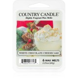 Country Candle White Chocolate Cheesecake ceară pentru aromatizator 64 g