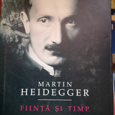 Fiinta si timp - Martin Heidegger, cartonata