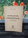 Ion Climer, Les Idees Sociales dans La litterature Francaise, București 1948 158