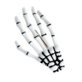 Agrafa de par schelet de mana