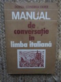 MANUAL DE CONVERSATIE IN LIMBA ITALIANA - DOINA CONDREA DERER