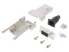 Conector D-Sub HD 15 Pini Mamă Amphenol, Lipire Cablu, Ecranat