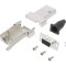 Conector D-Sub 15-Pin Mamă, lipire cablu