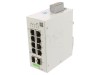Switch Ethernet Administrabil Wago 10 Porturi Montare Sina DIN IP30 Tensiune 24-48V DC