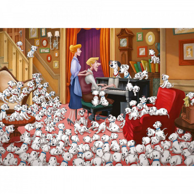 PUZZLE 101 DALMATIENI, 1000 PIESE foto