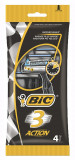 Bic Aparat De Ras Dispozabil Pentru Barbati Action Cu 3 Lame Pachet 4 Bucati 363884