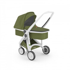 Carucior 2 in 1 Greentom 100 Ecologic White Olive