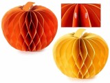 Set 2 Dovleci hartie porticalie galbena &Oslash; 27 cm x 23 H