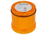 Semnalizator luminos WERMA galben, 12-240V AC, KombiSIGN 71, IP65, Lumina continua