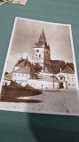 CARTE POSTALA SIBIU -TURNUL DIN CISNADIE CIRCULATAIN 1950