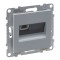 Priza RJ11 conectare rapida Legrand Suno aluminiu 721361