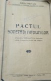 PACTUL SOCIETATII NATIUNILOR RADU MEITANI