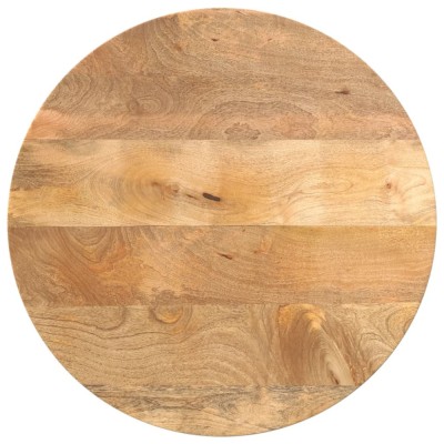 vidaXL Blat de masă rotund, &amp;Oslash; 50x3,8 cm, lemn masiv de mango brut 370061 foto