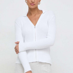 Max Mara Leisure cardigan femei, culoarea alb, light 2416340000000