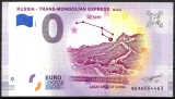 !!! 0 EURO SOUVENIR - RUSIA , TRANSMONGOLIANUL , BEIJING - 2019.6 - UNC // NU TRIMIT PRIN CURIER