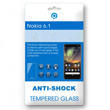 Nokia 6.1 Sticla securizata neagra