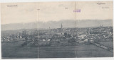 CP SIBIU Hermannstadt Vedere Panoramica ND(1916), Circulata, Fotografie