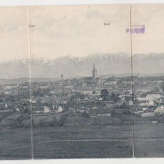 CP SIBIU Hermannstadt Vedere Panoramica ND(1916)