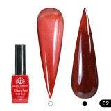 Cumpara ieftin Ojă semipermanentă ochi de pisică, Cherry Red Cat Eye Global Fashion, 8ml, 002