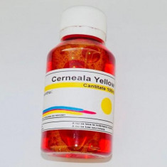 Cerneala refill cartus Canon CL-586 CL-586XL Yellow 100ml