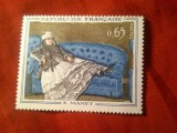 Serie 1 valoare Franta 1962 Pictura - Manet