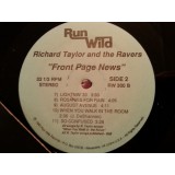 Vinil Richard Taylor And The Ravers &lrm;&ndash; Front Page News (VG+)