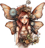 Sticker decorativ, Zana, Maro, 64 cm, 1279STK-2