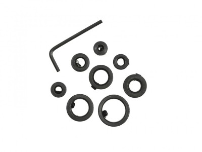 Set inel pentru reglarea adancimii de gaurire, 3-16 mm, Geko, G64999 foto