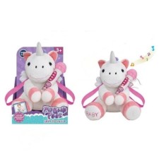 Jucarie interactiva Unicorn Muzical cu Microfon si Functie Inregistrare