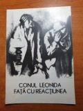 Program opera romana 1978 - conul leonida,fata cu reactiunea-i.l. caragiale