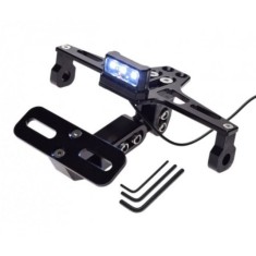 Suport Numar Moto Inmatriculare Motocicleta Universal Aluminiu