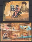 Cumpara ieftin Mozambic 2012 - LEONARDO DA VINCI OM DE STIINTA - BL + KB - MNH, Nestampilat