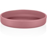 Zopa Silicone Plate farfurie 6 m+ Old Pink 1 buc