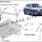 Scut metalic motor Skoda Octavia 1 I fabricata incepand cu 1998 - 2007 APS-30,146