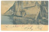 3055 - ORSOVA, Danube Kazan, Litho, Romania - old postcard - used - 1901