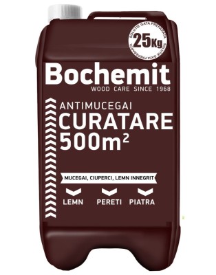 Solutie antimucegai si curatare lemn innegrit Bochemit Antimucegai 25Kg foto